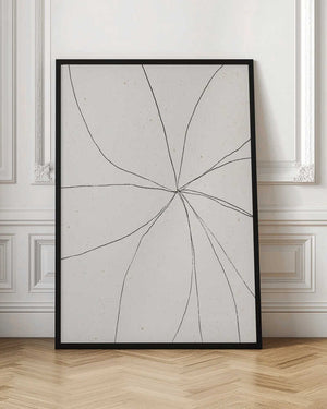 Tablou înramat „Cracked Symmetry” de uplusmestudio