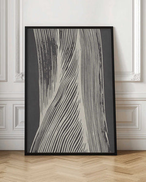 Tablou înramat „Abstract hand drawn Line 03” de Lucrecia Caporale