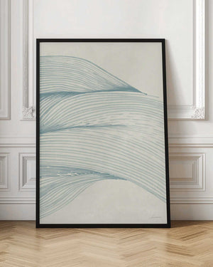 Tablou înramat „Ocean in lines 01” de Lucrecia Caporale