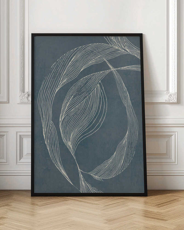 Tablou înramat „Dancing Lines” de Lucrecia Caporale