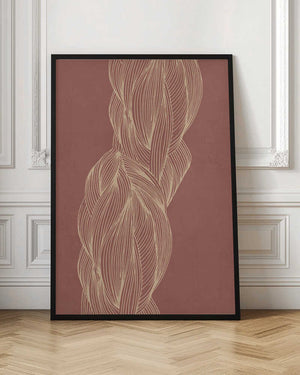 Tablou înramat „Interlacing” de Lucrecia Caporale
