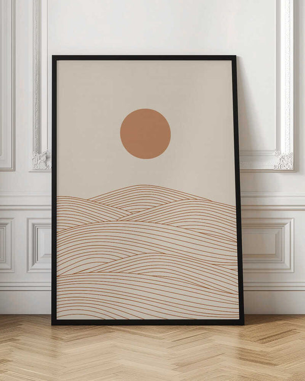 Tablou înramat „Over the Horizon” de Natasha Playell