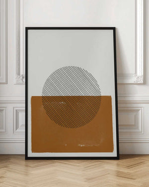 Tablou înramat „Striped Horizon” de THE MIUUS STUDIO