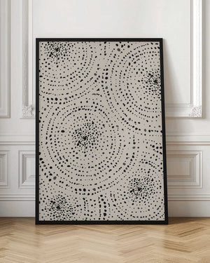 Tablou înramat „Whispering Dots” de THE MIUUS STUDIO