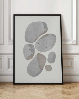 Tablou înramat „Pebble Harmony” de THE MIUUS STUDIO