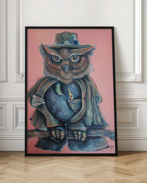 Tablou înramat „Hidden light out of sight” de Robert Sigaard