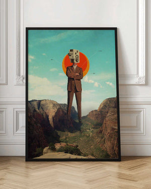 Tablou înramat „Video404 by Frank Moth” de Frank Moth