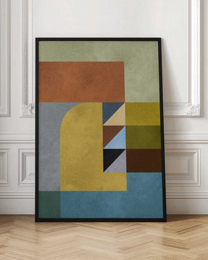 Tablou înramat „Geometric harmony 2” de Vitor Costa