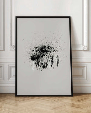 Tablou înramat „Brush splatters #3” de Imaginative