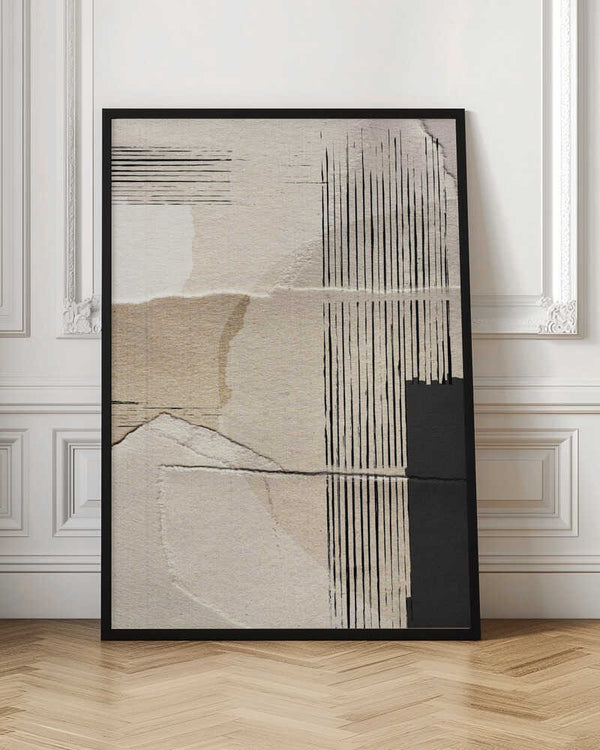 Tablou înramat „Paper Abstract” de Dan Hobday