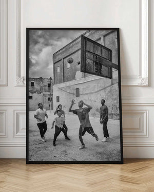 Tablou înramat „Flying Ball” de Andy Bauer