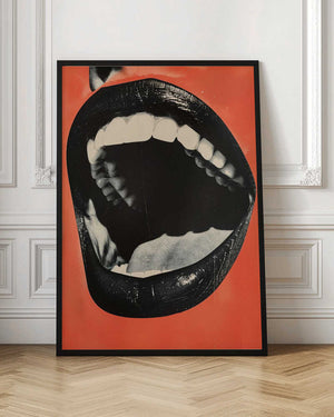 Tablou înramat „The Mouth” de Andreas Magnusson
