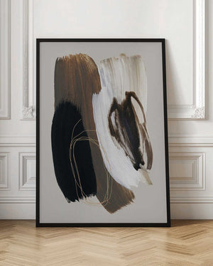 Tablou înramat „Abstract Brush Strokes 108X” de Mareike Böhmer