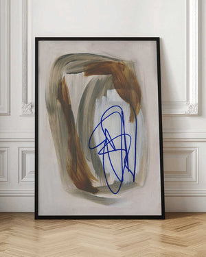 Tablou înramat „Abstract Brush Strokes 156” de Mareike Böhmer