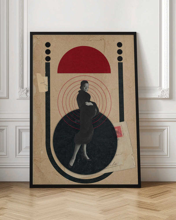 Tablou înramat „Me in the Middle” de Pia Lilenthal