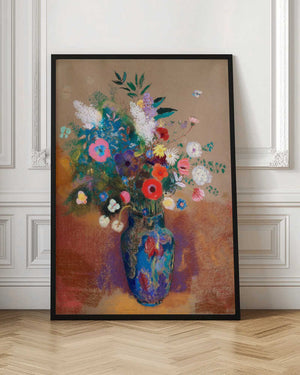 Tablou înramat „Bouquet of Flowers” de Odilon Redon