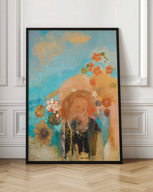 Tablou înramat „Evocation of Rousse” de Odilon Redon