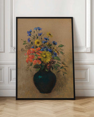 Tablou înramat „Wildflowers” de Odilon Redon