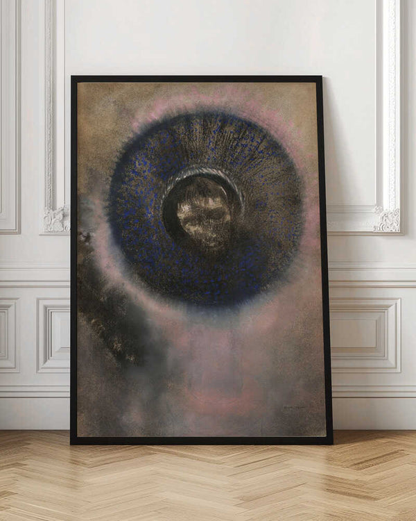 Tablou înramat „Head Within an Aureole” de Odilon Redon