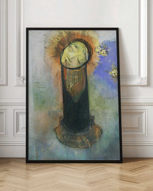 Tablou înramat „The Head of John the Baptist” de Odilon Redon