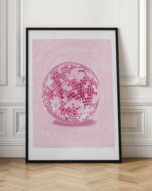 Tablou înramat „Pandc Discoball Copy 2” de Jenny Liz Rome