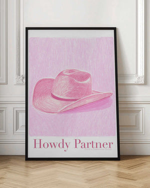 Tablou înramat „P&c Howdypartner Copy” de Jenny Liz Rome