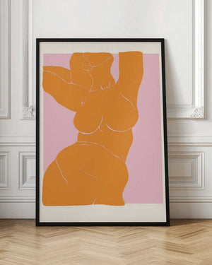 Tablou înramat „Pandc Figure2 Copy 2” de Jenny Liz Rome