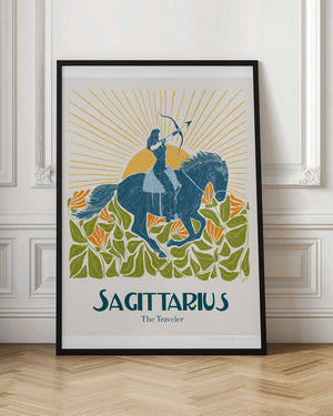 Tablou înramat „Jlr Sagittarius Copy” de Jenny Liz Rome
