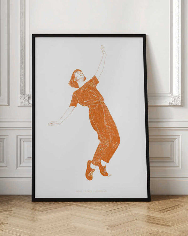 Tablou înramat „Jlr Dancing14 Copy 2” de Jenny Liz Rome