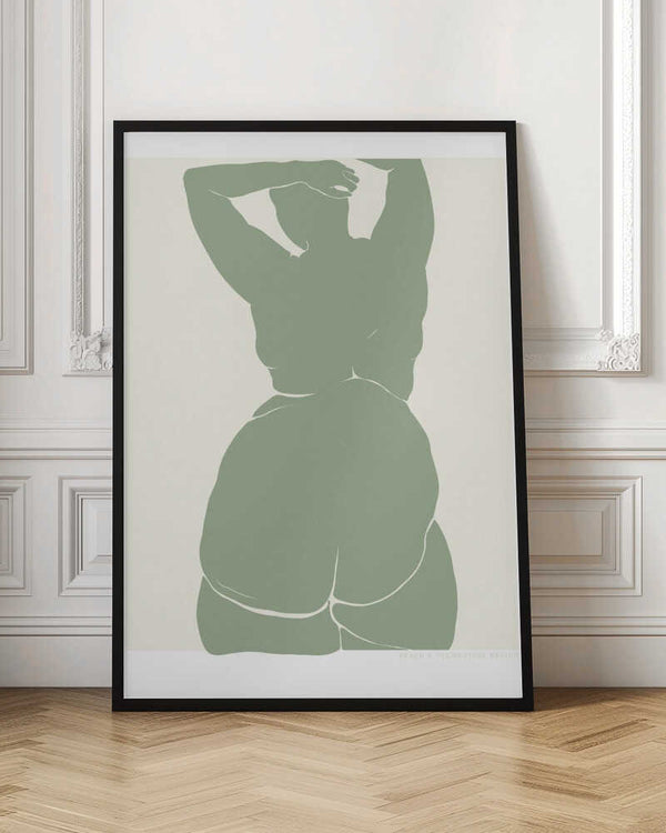 Tablou înramat „P&c Figure#4 Copy 2” de Jenny Liz Rome