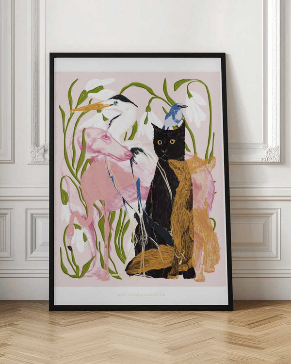 Tablou înramat „Jlr Collage2” de Jenny Liz Rome