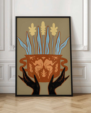 Tablou înramat „Vessel Collection : Growth” de Arty Guava