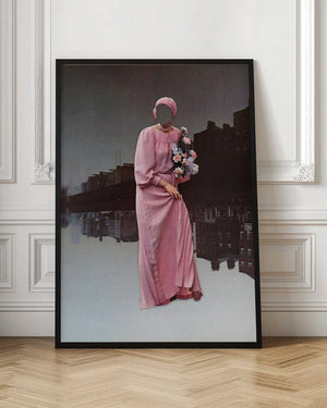 Tablou înramat „The Specter of Ormond Quay” de Mikhail Siskoff