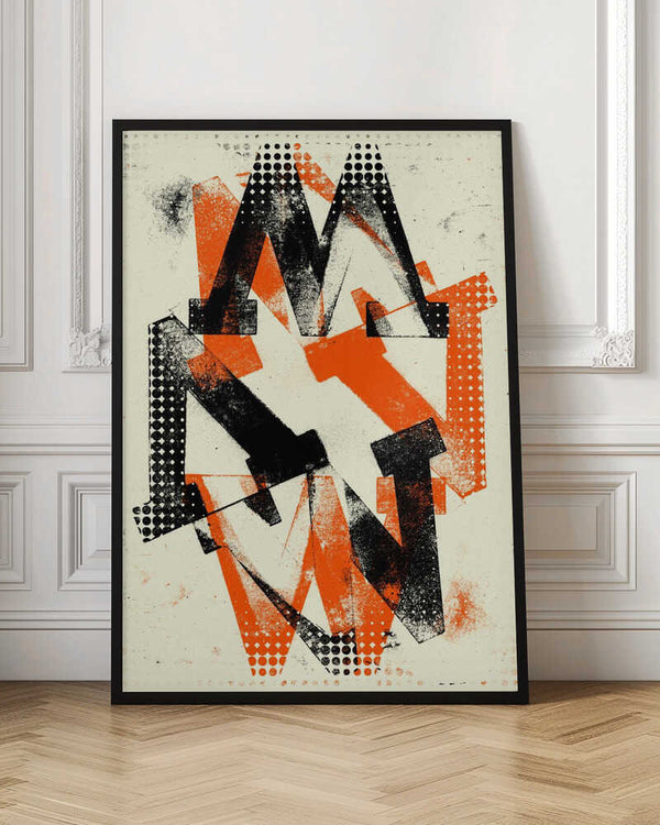 Tablou înramat „Bold Chaos” de Petr Strnad