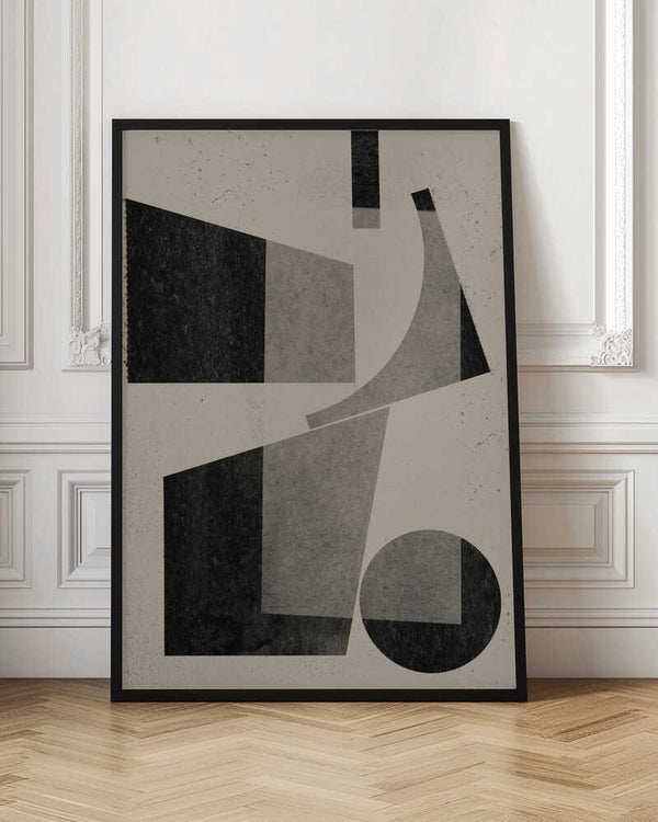 Tablou înramat „Geometric Harmony” de THE MIUUS STUDIO