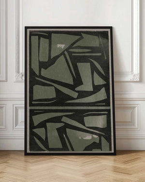 Tablou înramat „Shattered Geometry” de THE MIUUS STUDIO