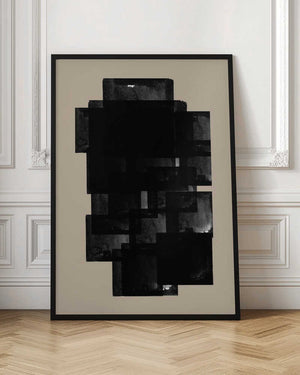 Tablou înramat „Shadowed Structure” de THE MIUUS STUDIO