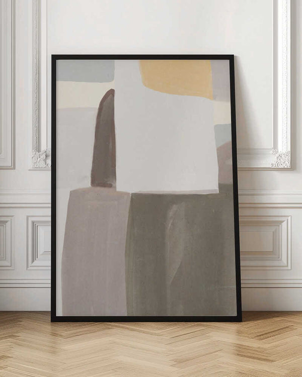 Tablou înramat „Muted Geometry” de Little Dean