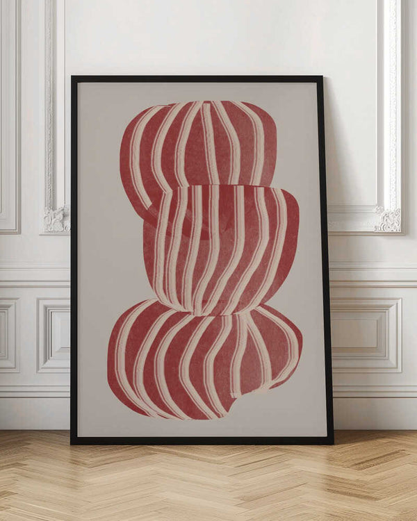 Tablou înramat „Striped Balance” de THE MIUUS STUDIO