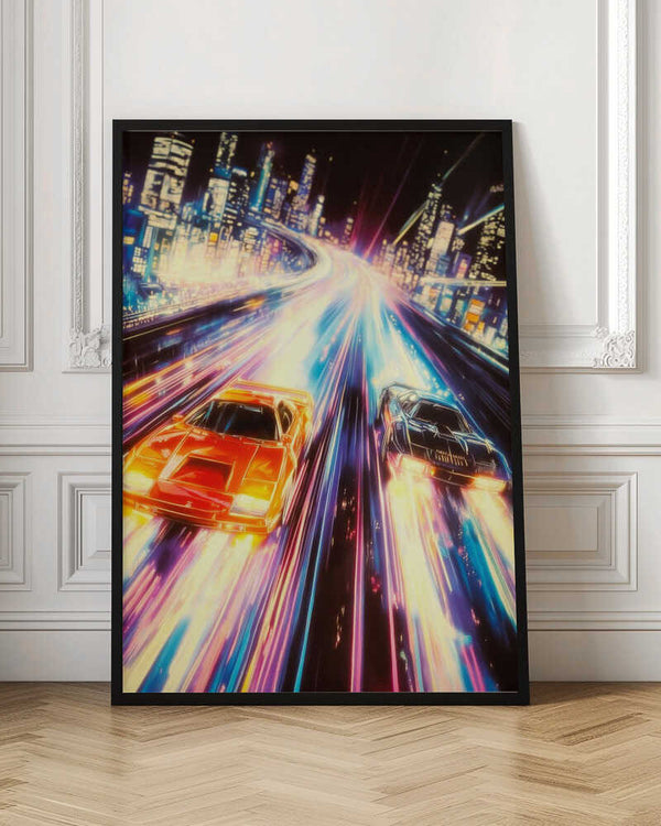 Tablou înramat „Street Racers” de Taudalpoi
