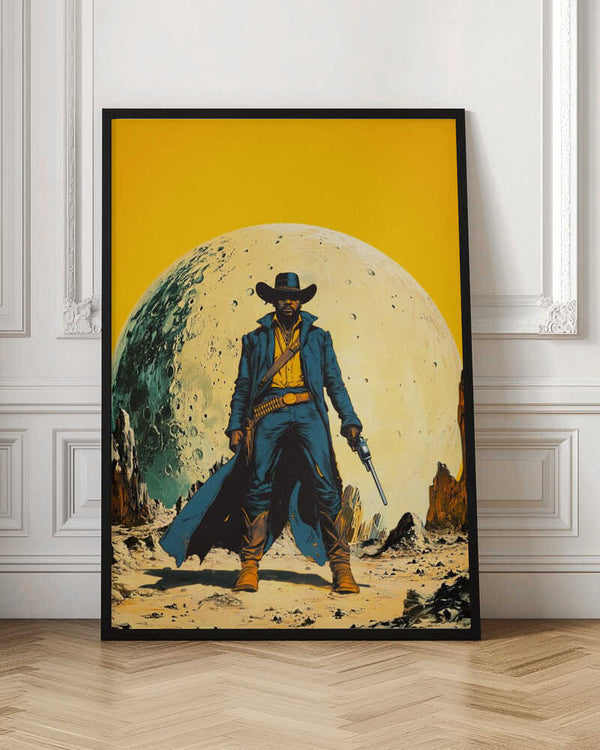 Tablou înramat „Yellow Justice” de Taudalpoi