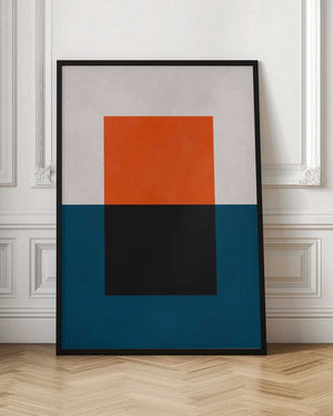 Tablou înramat „Overlapping geometry 2” de Vitor Costa