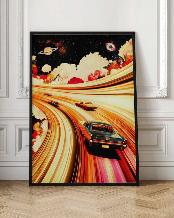 Tablou înramat „Flower Race” de Taudalpoi