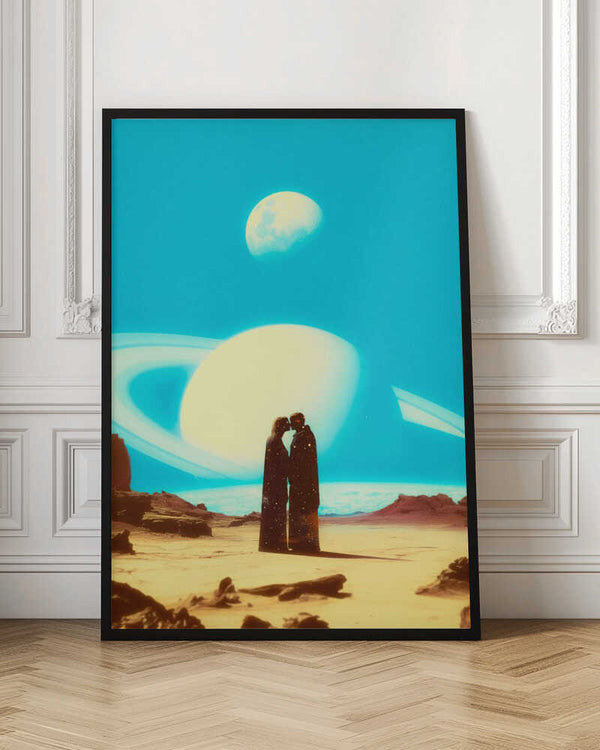 Tablou înramat „Falling In Love On Mars” de Taudalpoi