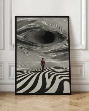 Tablou înramat „Op Art Journey” de Taudalpoi