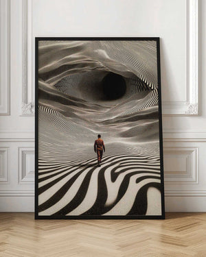 Tablou înramat „Op Art Journey” de Taudalpoi