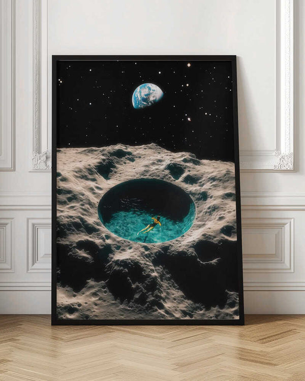 Tablou înramat „Crater Pond” de Taudalpoi