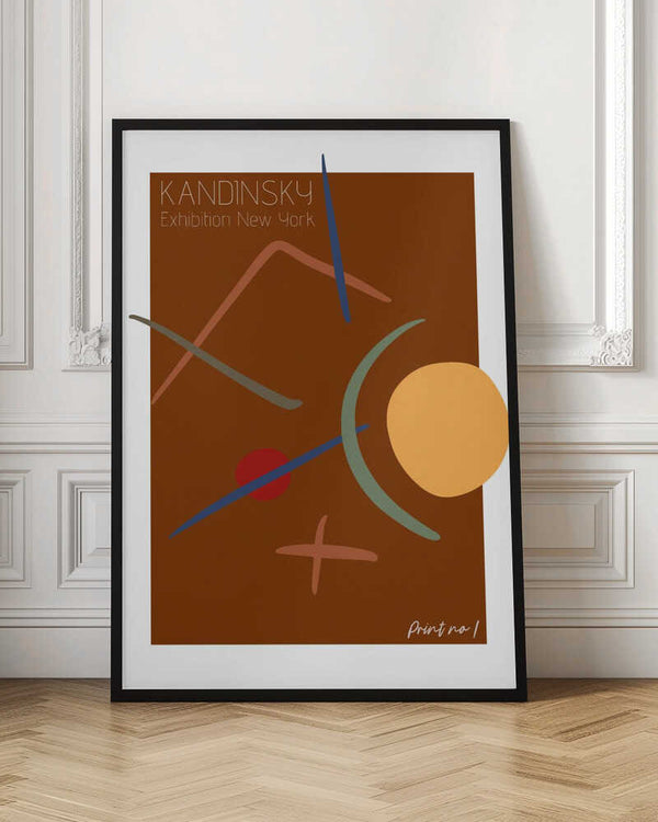 Tablou înramat „Geometric Harmony” de Treechild