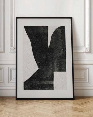 Tablou înramat „Dark Silhouette Form” de THE MIUUS STUDIO
