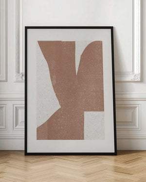 Tablou înramat „Earth Tones Harmony” de THE MIUUS STUDIO